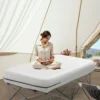 Air Mattress with Frame & Pump 1 Person Blow Up Camping Mattress 300lbs - Image 7