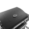 Charcoal-Fueled BBQ Grill with Bottom Shelf Black - Image 9
