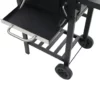 Charcoal-Fueled BBQ Grill with Bottom Shelf Black - Image 11