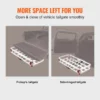 49.4 x 22.4 x 7.1 in Hitch Cargo Carrier, 500lbs Loading Capacity Trailer Hitch Mounted Cargo Basket, Rust-proof Aluminum Luggage Carrier Rack Fits 2" Hitch Receiver for SUV Truck Pickup Camping - Image 4