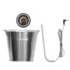 53" Heavy Duty Charcoal Grill BBQ Portable Grill with Cart Outdoor Cooking - Image 8
