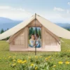 Inflatable Tent for Camping 3-5 Person Glamping Tent with Pump Canopy - Image 7