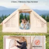 Inflatable Tent for Camping 3-5 Person Glamping Tent with Pump Easy Set up - Image 14