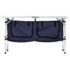 Camping Kitchen Table Folding Portable Cook Station 3 Adjustable Height Aluminum - Image 9
