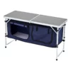 Camping Kitchen Table Folding Portable Cook Station 3 Adjustable Height Aluminum - Image 10