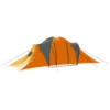 Camping Tent 9 Persons Fabric Gray and Orange - Image 4