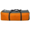 Camping Tent 9 Persons Fabric Gray and Orange - Image 6