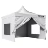 10x10 FT Pop up Canopy with Removable Sidewalls, Instant Canopies Portable Gazebo & Wheeled Bag, UV Resistant Waterproof, Enclosed Canopy Tent for Outdoor Events, Patio, Backyard, Party, Camping - Image 9