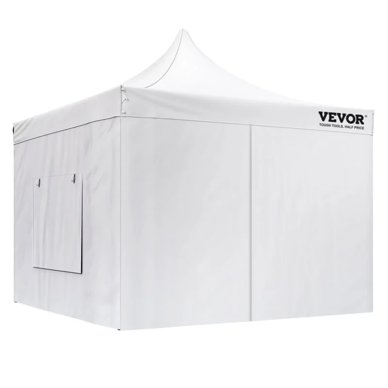 10x10 FT Pop up Canopy with Removable Sidewalls, Instant Canopies Portable Gazebo & Wheeled Bag, UV Resistant Waterproof, Enclosed Canopy Tent for Outdoor Events, Patio, Backyard, Party, Camping - Image 10