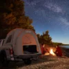 Truck Bed Tent, 5.5'-6' Pickup Truck Tent with Rain Layer and Carry Bag, Waterproof PU2000mm Double Layer Truck Tent for Camping, Accommodate 2-3 Person, for Camping Traveling Outdoor Activities - Image 8