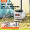 Wood Stove, 80 inch, Stainless Steel Camping Tent Stove, Portable Wood Burning Stove with Chimney Pipes & Gloves, 700inFirebox Hot Tent Stove for Outdoor Cooking and Heating with 8 Pipes