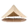 Canvas Bell Tent, 4 Seasons 3 m/9.8ft Yurt Tent, Canvas Tent for Camping with Stove Jack, Breathable Tent Holds up to 4 People, Family Camping Outdoor Hunting Party - Image 9