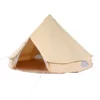 Canvas Bell Tent, 4 Seasons 3 m/9.8ft Yurt Tent, Canvas Tent for Camping with Stove Jack, Breathable Tent Holds up to 4 People, Family Camping Outdoor Hunting Party - Image 10