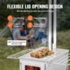 Wood Stove, 80 inch, Stainless Steel Camping Tent Stove, Portable Wood Burning Stove with Chimney Pipes & Gloves, 700inFirebox Hot Tent Stove for Outdoor Cooking and Heating with 8 Pipes - Image 15