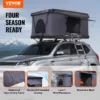 Rooftop Tent Hard Shell 2-3 Person Waterproof for Jeep SUV Truck w/ Ladder