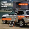 Rooftop Tent Hard Shell 2-3 Person Waterproof for Jeep SUV Truck w/ Ladder - Image 4