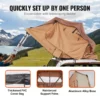 Rooftop Tent Hard Shell 2-3 Person Waterproof for Jeep SUV Truck w/ Ladder - Image 3