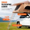 Rooftop Tent Hard Shell 2-3 Person Waterproof for Jeep SUV Truck w/ Ladder - Image 4