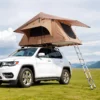 Rooftop Tent Hard Shell 2-3 Person Waterproof for Jeep SUV Truck w/ Ladder - Image 7