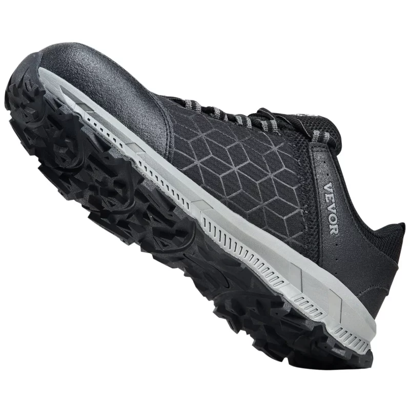 Steel Toe Shoes for Men US Size 10.5 Wide Athletic Work Shoe Sneakers Black - Image 10