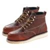 Steel Toe Work Boots US Size 10.5 Waterproof Moc Toe for Men Slip-Resistant - Image 9