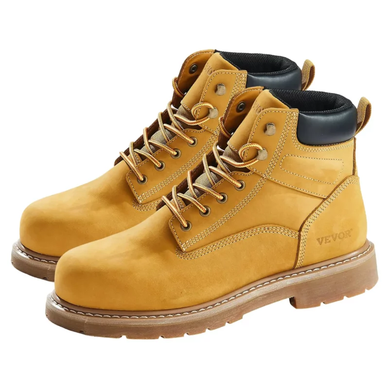 Steel Toe Work Boots US Size 10.5 Waterproof for Men Slip-Resistant - Image 9