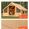 Inflatable Tent for Camping 5-8 Person Glamping Tent with Pump Easy Set up - Image 4
