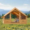 Inflatable Tent for Camping 5-8 Person Glamping Tent with Pump Easy Set up - Image 7