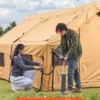 Inflatable Tent for Camping 5-8 Person Glamping Tent with Pump Easy Set up - Image 12