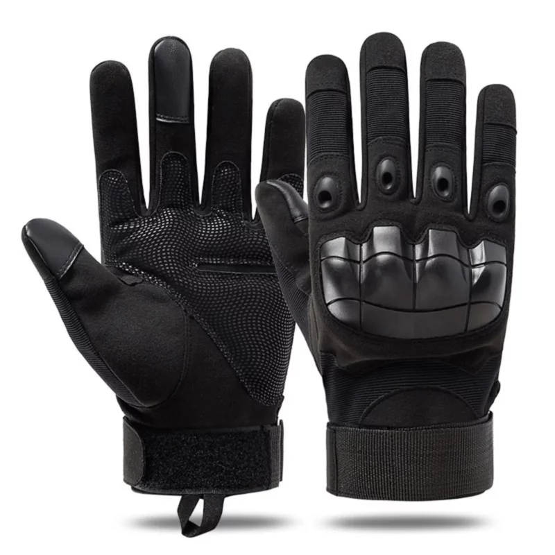 Tactical Military Airsoft Gloves for Outdoor Sports, Paintball, and Motorcycling with Touchscreen Fingertip Capability - Image 2
