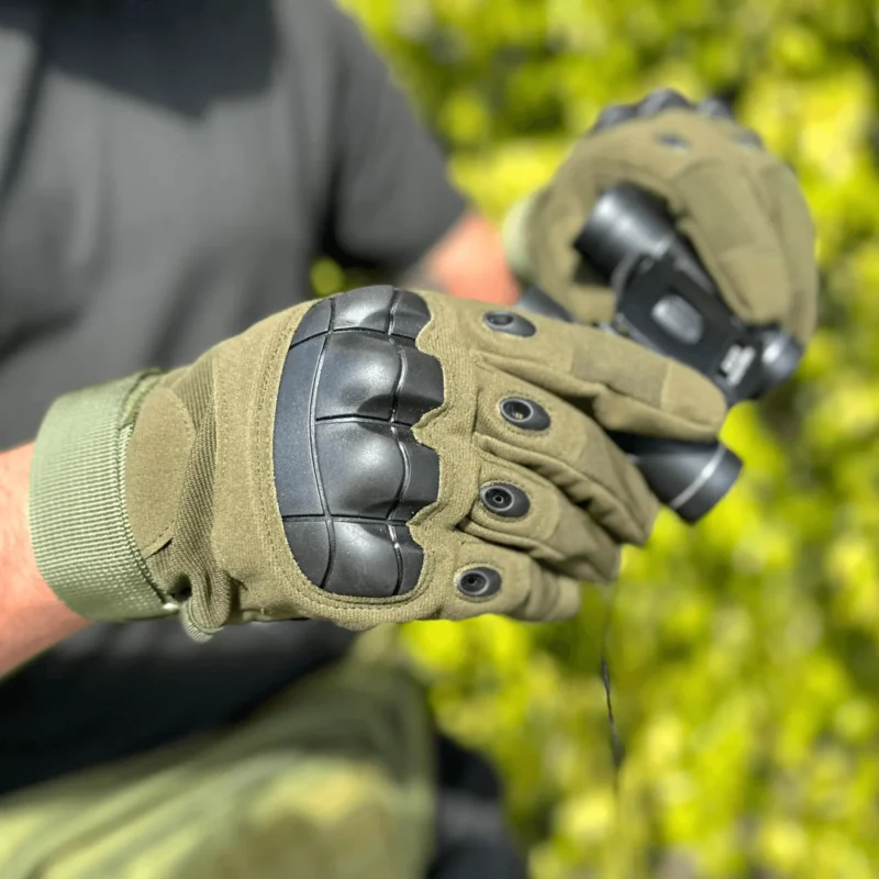 Tactical Military Airsoft Gloves for Outdoor Sports, Paintball, and Motorcycling with Touchscreen Fingertip Capability - Image 11
