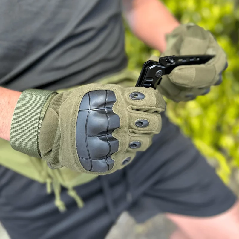 Tactical Military Airsoft Gloves for Outdoor Sports, Paintball, and Motorcycling with Touchscreen Fingertip Capability - Image 16