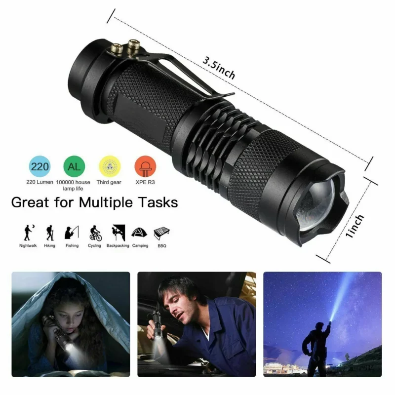 14 in 1 Outdoor Emergency Survival And Safety Gear Kit Camping Tactical Tools SOS EDC Case - Image 8