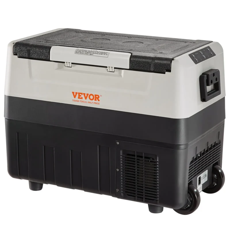 Car Refrigerator, 12 Volt Car Refrigerator Fridge, 37 QT/35 L Dual Zone Portable Freezer, -4-50 Adjustable Range, 12/24V DC and 100-240V AC Compressor Cooler for Outdoor, Camping, Travel, RV - Image 2