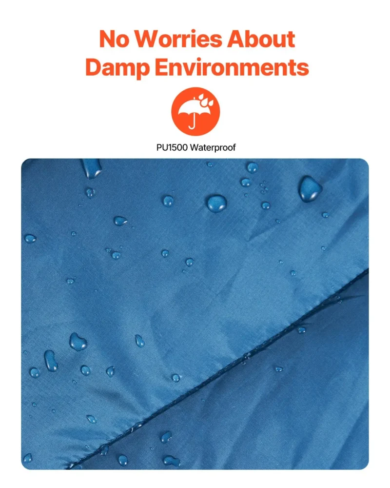 Camping Blanket 75" x 52" Wearable Warm Stadium Blanket Outdoor Printed - Image 2