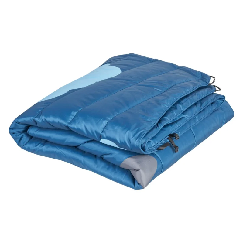 Camping Blanket 75" x 52" Wearable Warm Stadium Blanket Outdoor Printed - Image 8