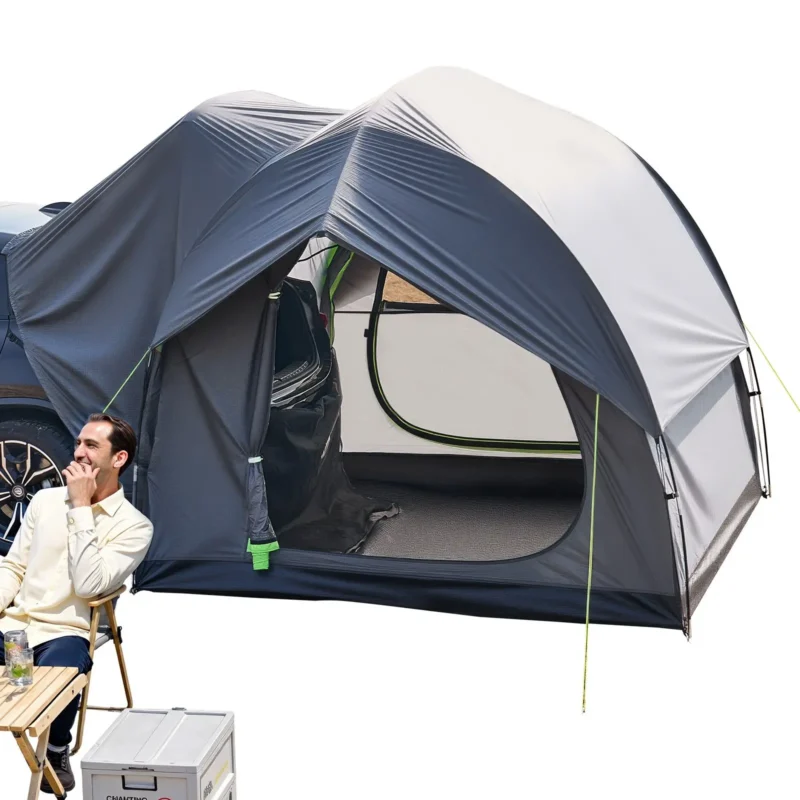 SUV Camping Tent Outdoor SUV Tent with 2 Doors Waterproof for 5-8 Person - Image 10